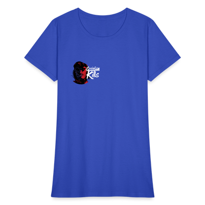 Socialism Kills | Women's Tee - royal blue