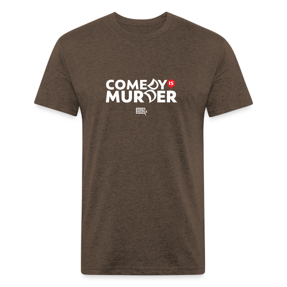 Comedy is Murder | Men's Tee - heather espresso