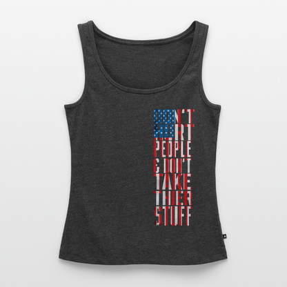 Don't Hurt People | Flag | Women's Tank - heather anthracite