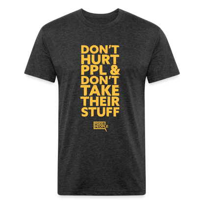 Don't Hurt People | Limited Edition | Men's Tee - heather black