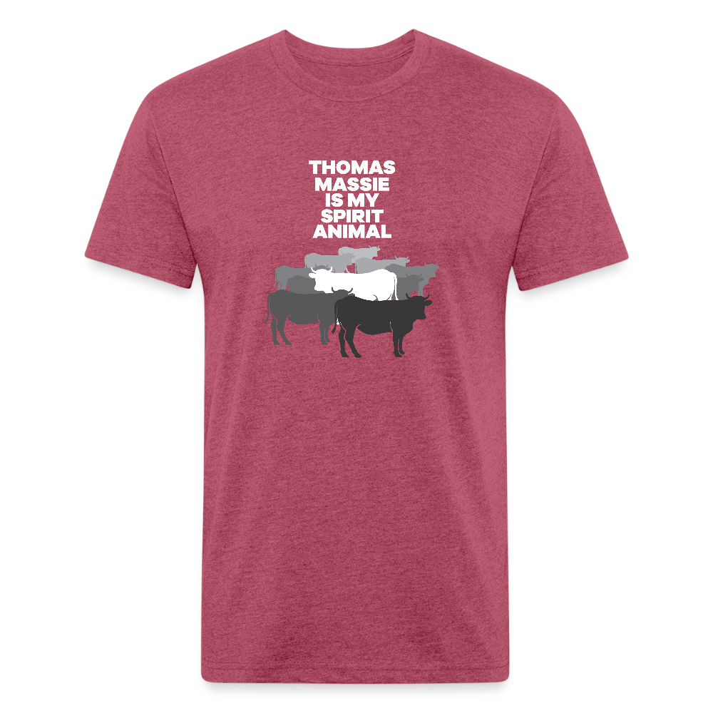 Thomas Massie Is My Spirit Animal | Men's Tee - heather burgundy