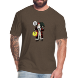 2021 Santa | Men's Tee - heather espresso