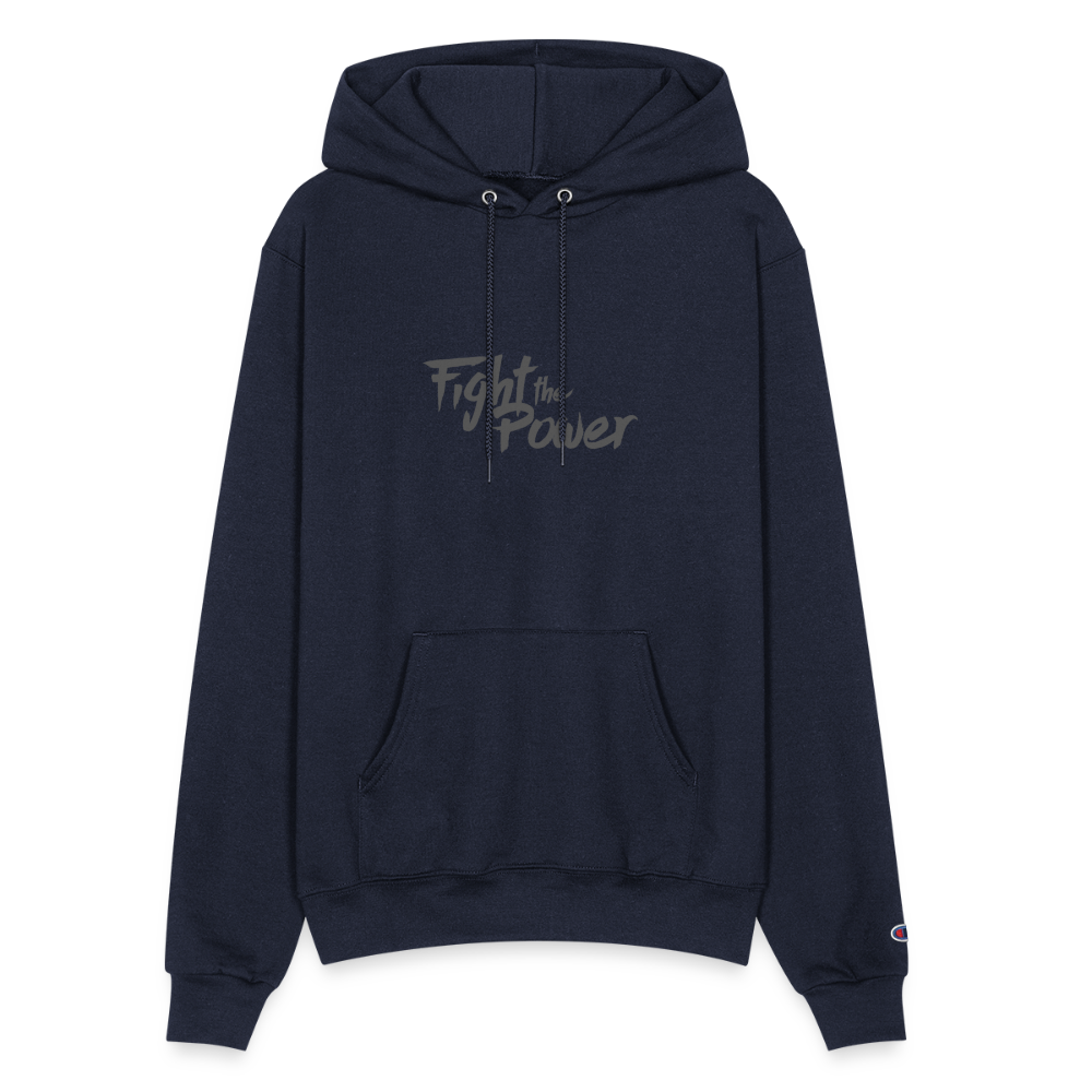 Fight the Power | Pullover Hoodie - navy