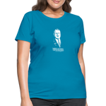 Ludwig von Mises Quote | Women's Tee - turquoise