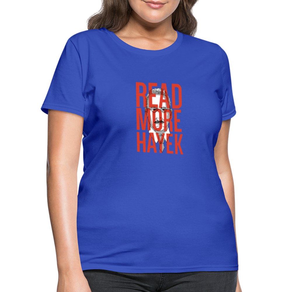 Read More Hayek | Women's Tee - royal blue