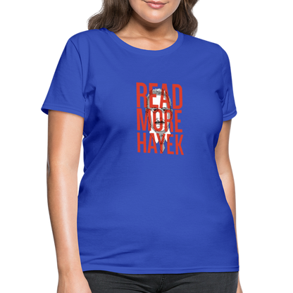 Read More Hayek | Women's Tee - royal blue