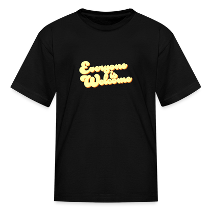 Everyone is Welcome | Youth Tee - black