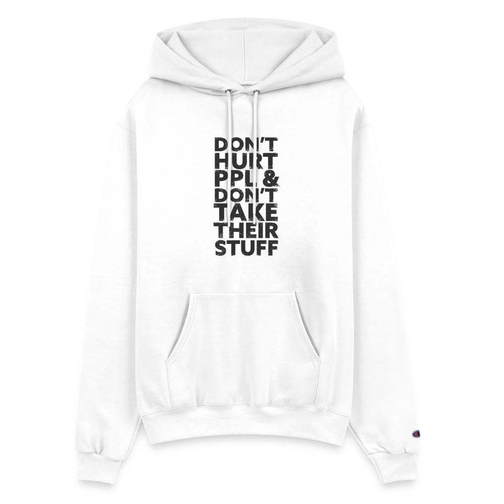 Don't Hurt People | Pullover Hoodie - white