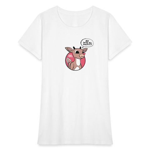 Rudolph Misfits | Women's Tee - white