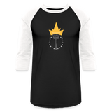 Freedom Torch | Baseball Tee - black/white