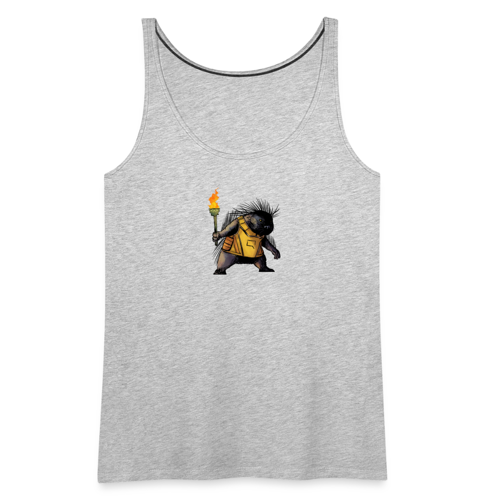 Free the Porcupine | Women's Tank - heather gray