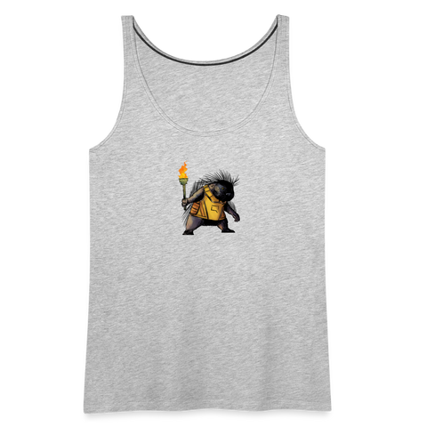 Free the Porcupine | Women's Tank - heather gray