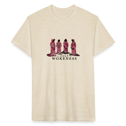 Cult of Wokeness | Men's Tee - heather cream