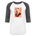 Read More Mises | Baseball Tee - white/charcoal