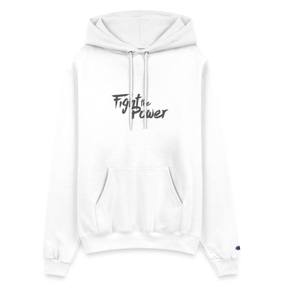 Fight the Power | Pullover Hoodie - white