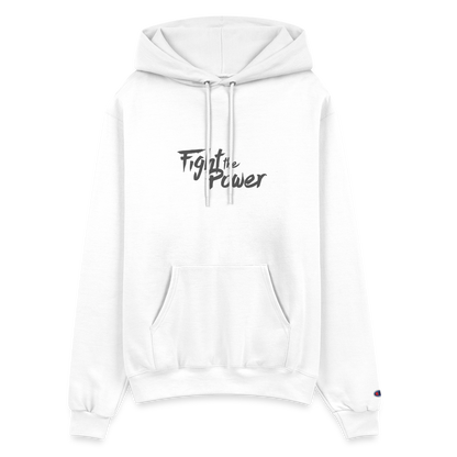 Fight the Power | Pullover Hoodie - white