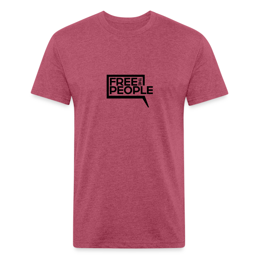 Free the People | Men's Tee - heather burgundy