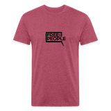 Free the People | Men's Tee - heather burgundy