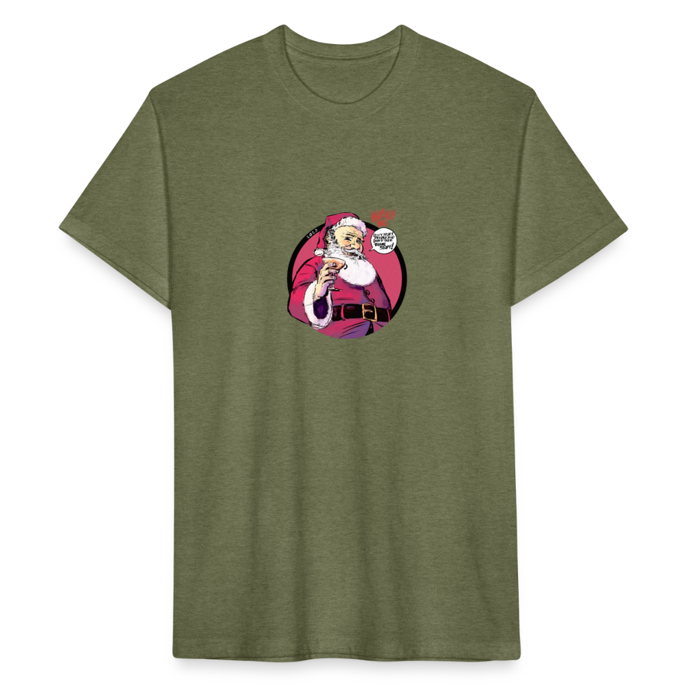 2023 Santa | Men's Tee - heather military green