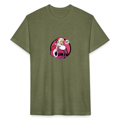 2023 Santa | Men's Tee - heather military green