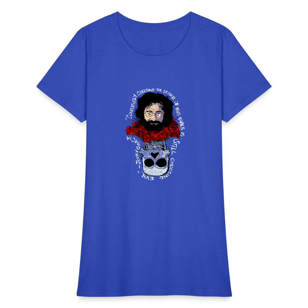 Jerry Garcia | Women's Tee - royal blue