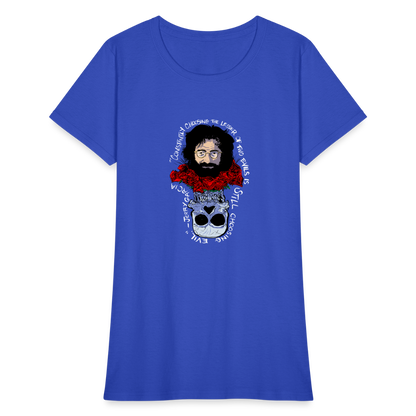 Jerry Garcia | Women's Tee - royal blue