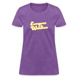 Everyone is Welcome | Women's Tee - purple heather