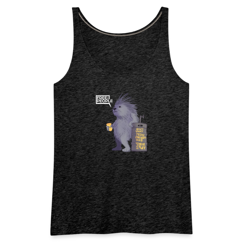 Porcupine Kegger | Women's Tank - charcoal grey