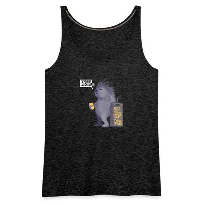 Porcupine Kegger | Women's Tank - charcoal grey