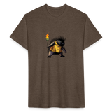 Free the Porcupine | Men's Tee - heather espresso