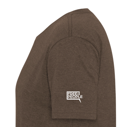 Try Freedom | Men's Tee - heather espresso