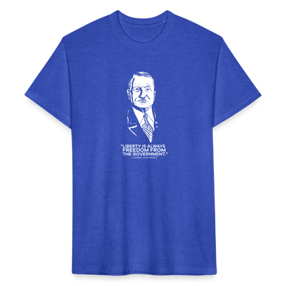 Ludwig von Mises Quote | Men's Tee - heather royal