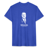 Ludwig von Mises Quote | Men's Tee - heather royal