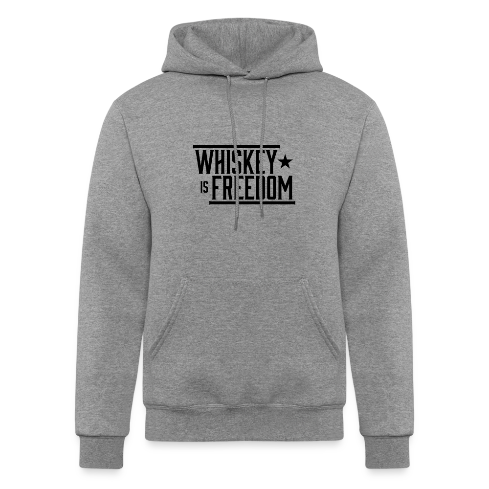 Whiskey is Freedom | Pullover Hoodie - heather gray