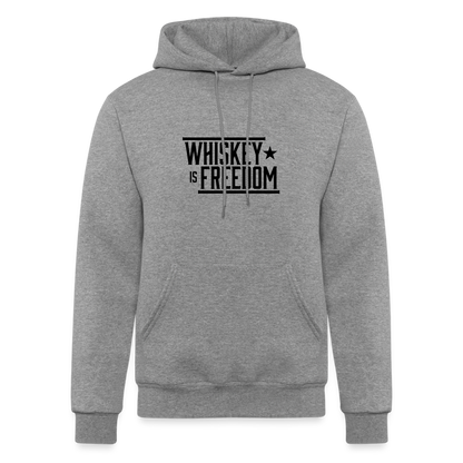 Whiskey is Freedom | Pullover Hoodie - heather gray