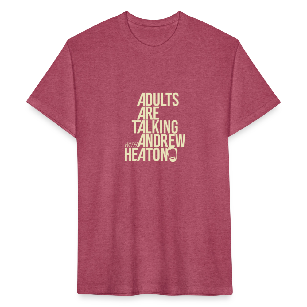 Adults Are Talking | Men's Tee - heather burgundy