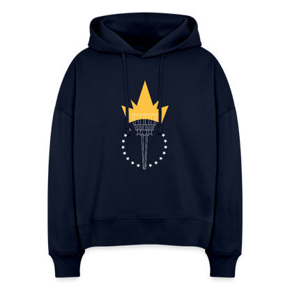 Freedom Torch | Women's Hoodie - french navy