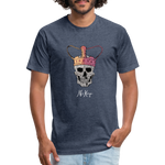 No Kings | Men's Tee - heather navy