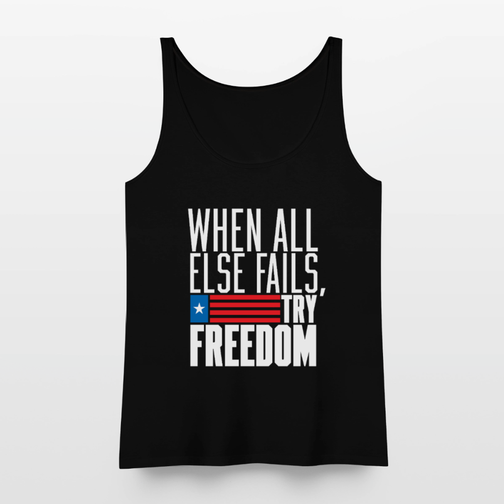 Try Freedom | Women's Tank - black