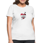 Love, Liberty | Women's Tee - white