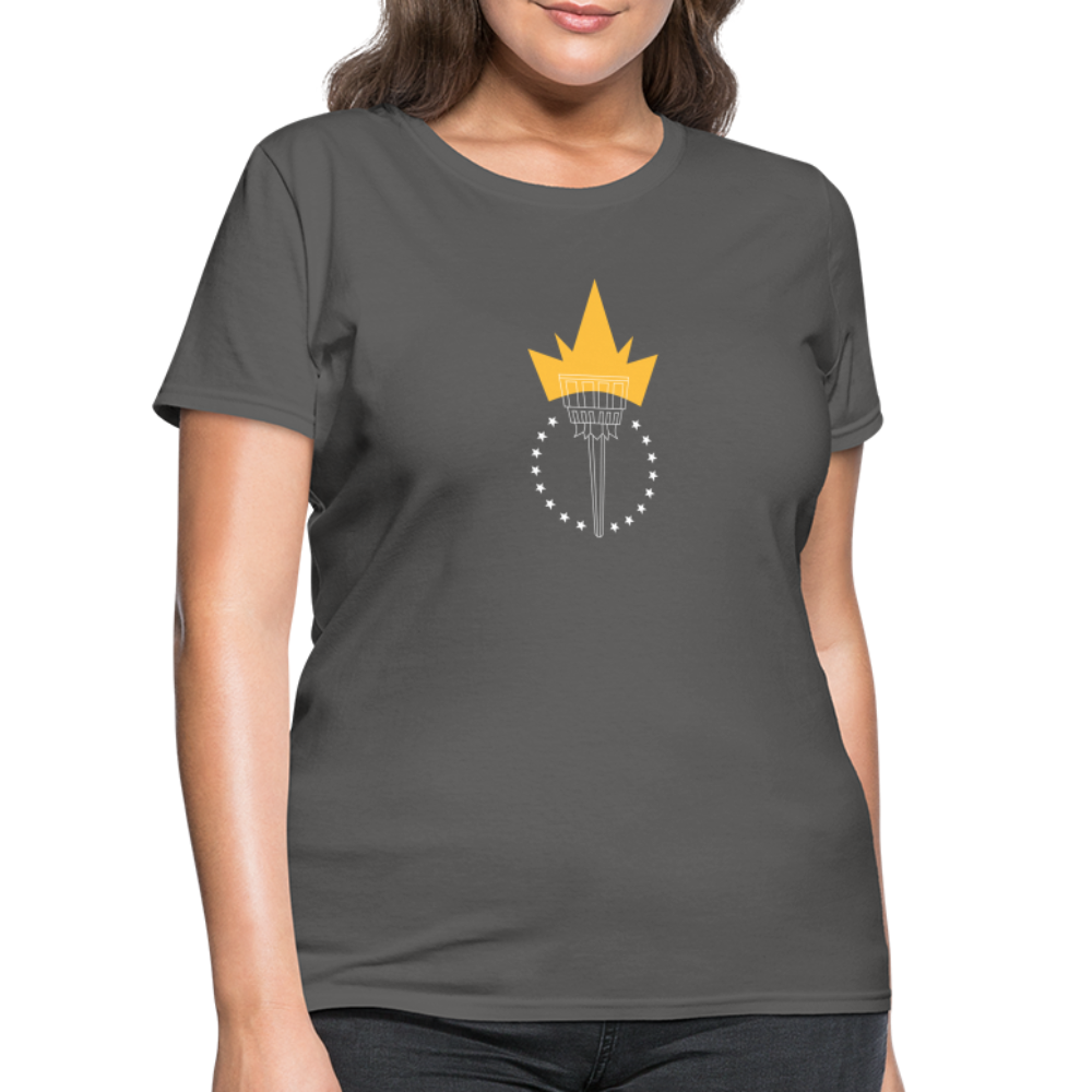 Freedom Torch | Women's Tee - charcoal