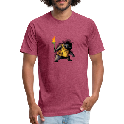 Free the Porcupine | Men's Tee - heather burgundy