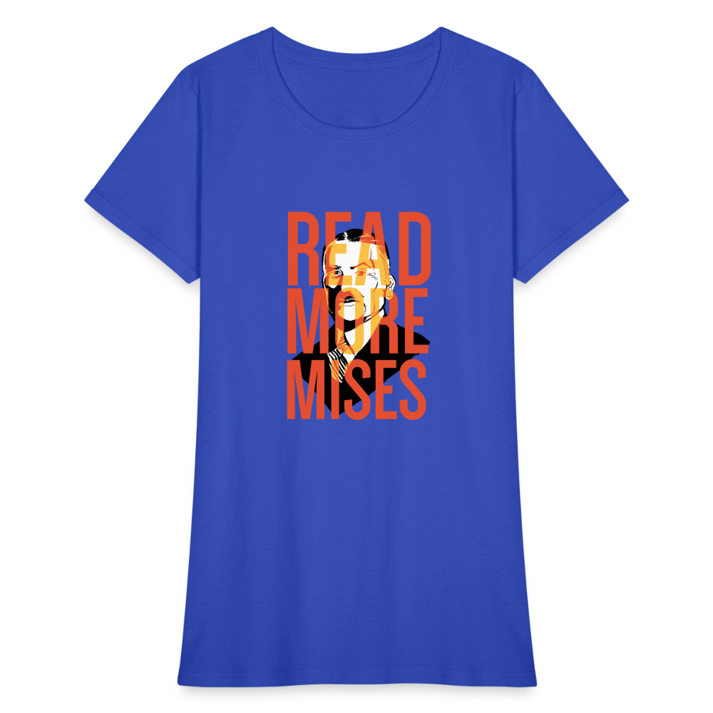 Read More Mises | Women's Tee - royal blue