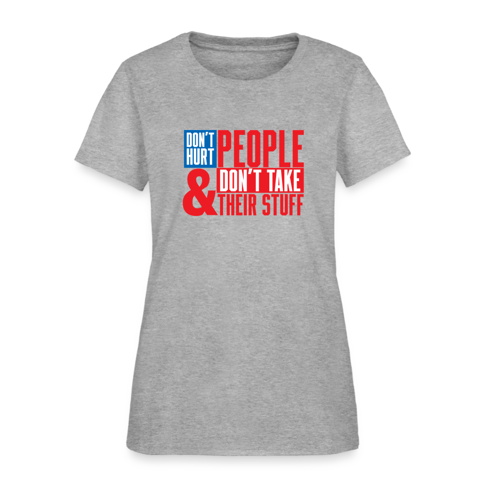 Don't Hurt People | America | Women's Tee - heather gray
