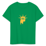 Liberty Head | Youth Tee - kelly green