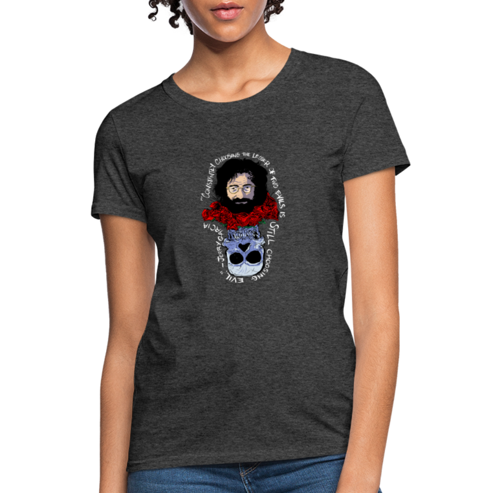 Jerry Garcia | Women's Tee - heather black