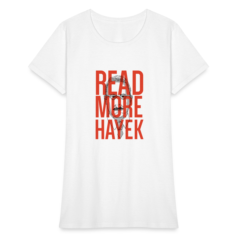 Read More Hayek | Women's Tee - white