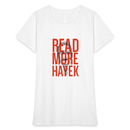 Read More Hayek | Women's Tee - white