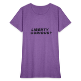 Liberty Curious? | Women's Tee - purple heather