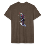 2024 Santa | Men's Tee - heather espresso